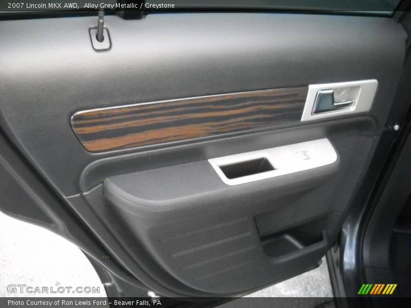 Alloy Grey Metallic / Greystone 2007 Lincoln MKX AWD