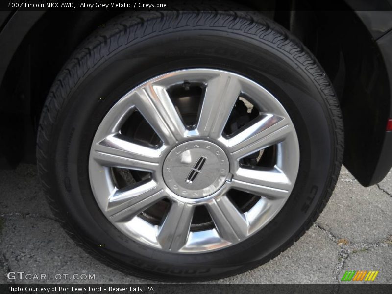 Alloy Grey Metallic / Greystone 2007 Lincoln MKX AWD