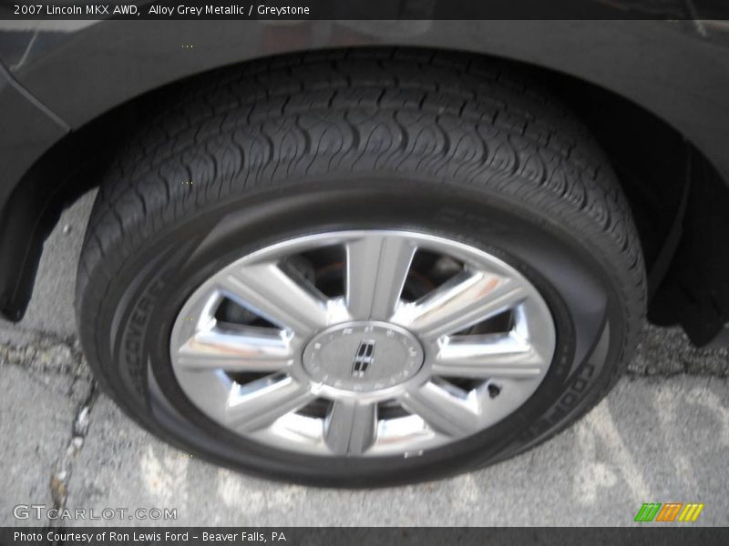 Alloy Grey Metallic / Greystone 2007 Lincoln MKX AWD
