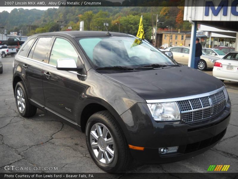 Alloy Grey Metallic / Greystone 2007 Lincoln MKX AWD