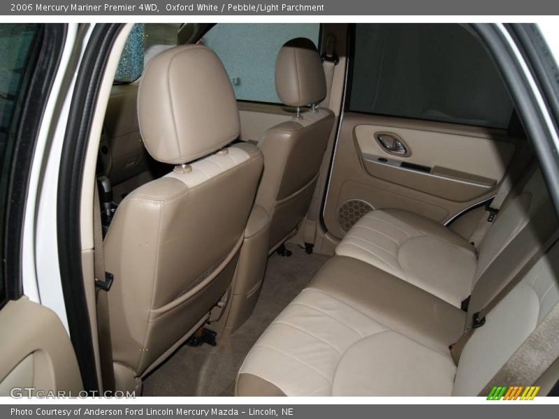 Oxford White / Pebble/Light Parchment 2006 Mercury Mariner Premier 4WD