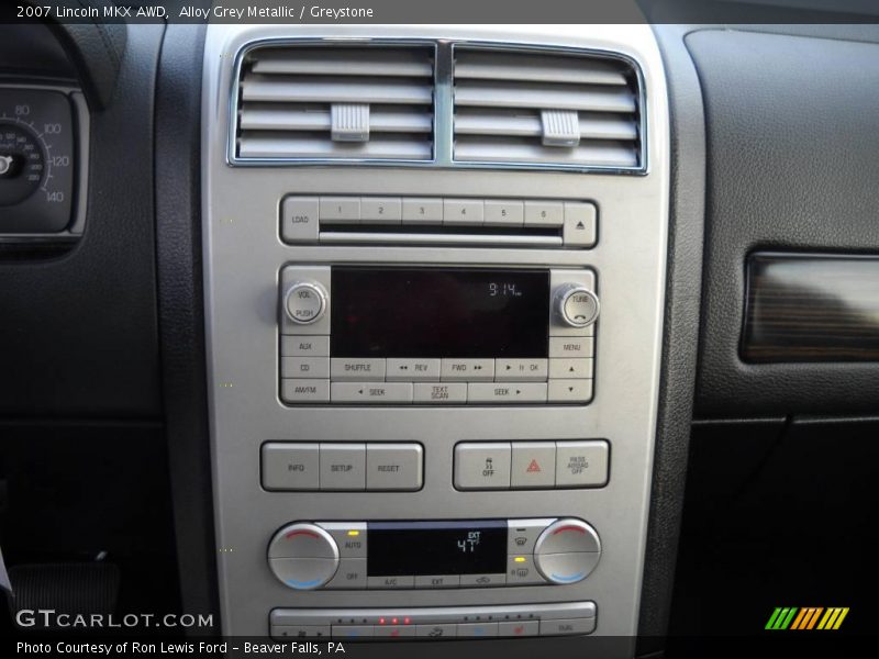 Alloy Grey Metallic / Greystone 2007 Lincoln MKX AWD