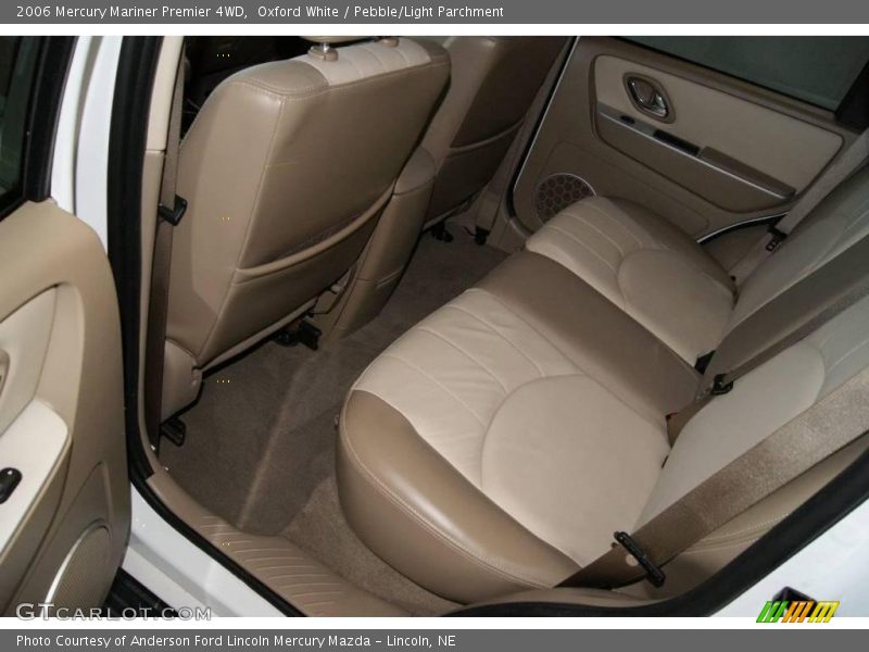 Oxford White / Pebble/Light Parchment 2006 Mercury Mariner Premier 4WD