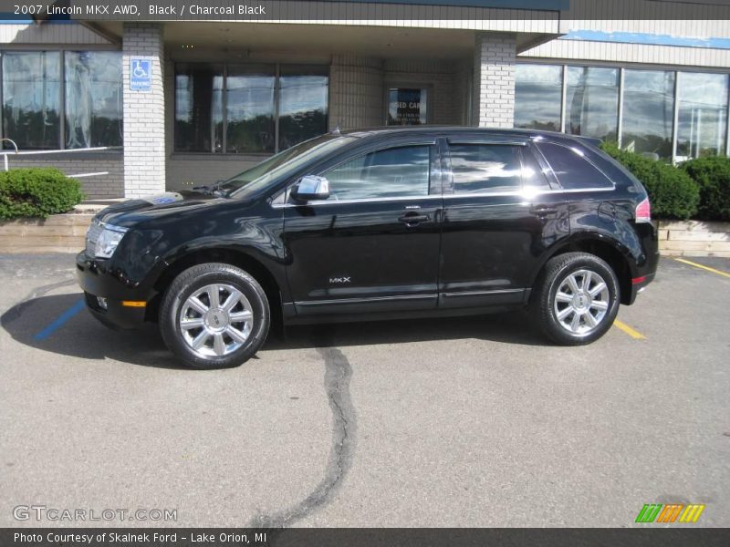 Black / Charcoal Black 2007 Lincoln MKX AWD