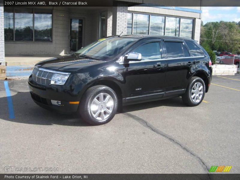 Black / Charcoal Black 2007 Lincoln MKX AWD