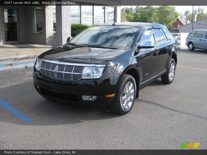 Black / Charcoal Black 2007 Lincoln MKX AWD