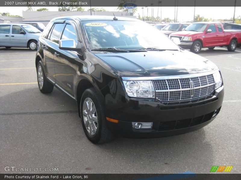 Black / Charcoal Black 2007 Lincoln MKX AWD