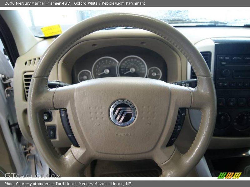 Oxford White / Pebble/Light Parchment 2006 Mercury Mariner Premier 4WD