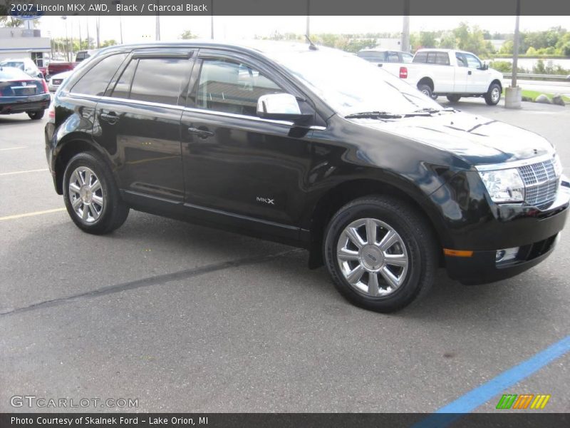 Black / Charcoal Black 2007 Lincoln MKX AWD