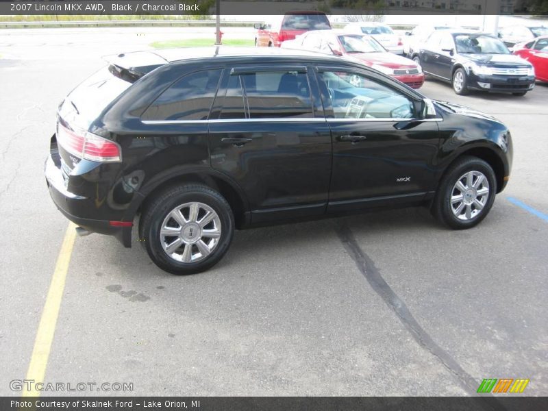 Black / Charcoal Black 2007 Lincoln MKX AWD