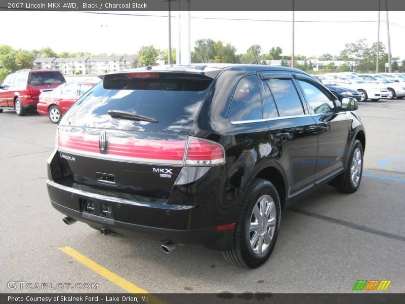 Black / Charcoal Black 2007 Lincoln MKX AWD
