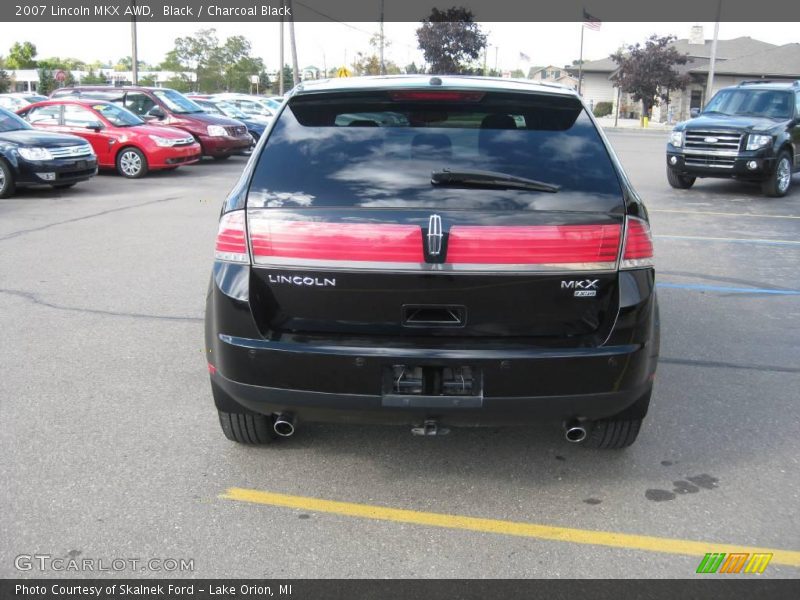 Black / Charcoal Black 2007 Lincoln MKX AWD