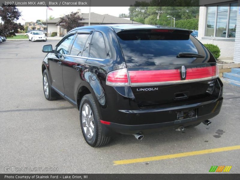 Black / Charcoal Black 2007 Lincoln MKX AWD