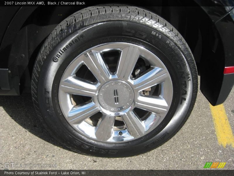 Black / Charcoal Black 2007 Lincoln MKX AWD