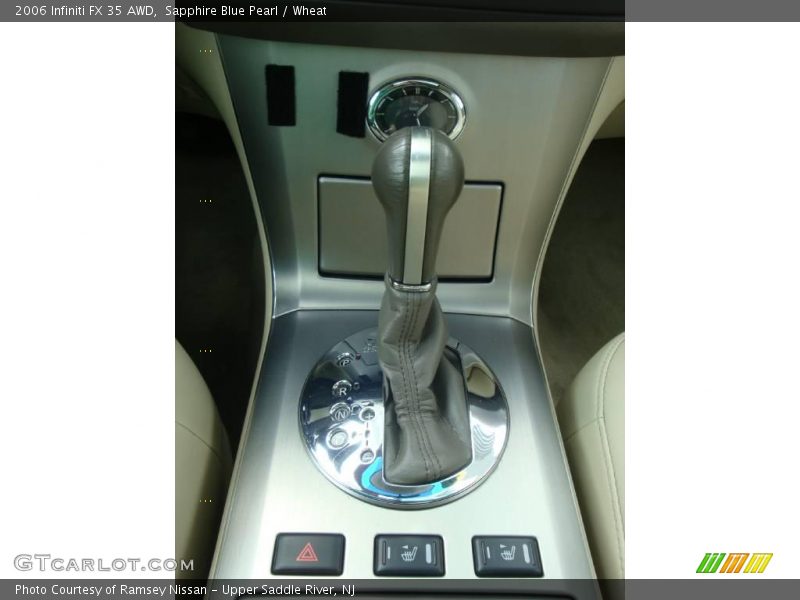 Sapphire Blue Pearl / Wheat 2006 Infiniti FX 35 AWD