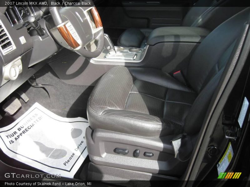 Black / Charcoal Black 2007 Lincoln MKX AWD