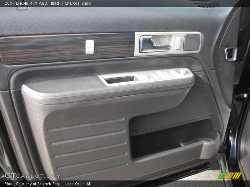 Black / Charcoal Black 2007 Lincoln MKX AWD