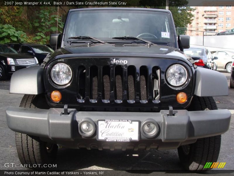 Black / Dark Slate Gray/Medium Slate Gray 2007 Jeep Wrangler X 4x4