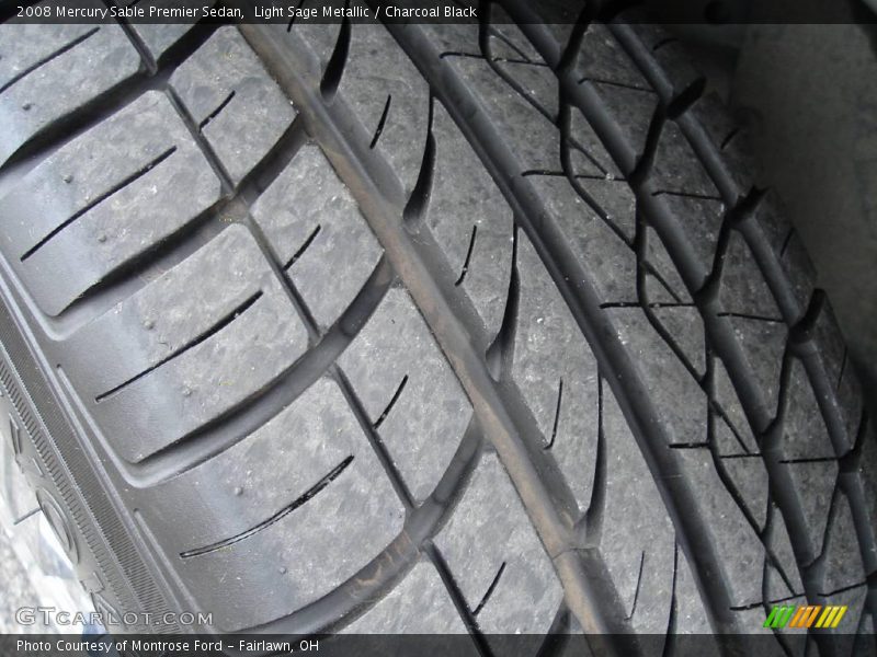 Light Sage Metallic / Charcoal Black 2008 Mercury Sable Premier Sedan