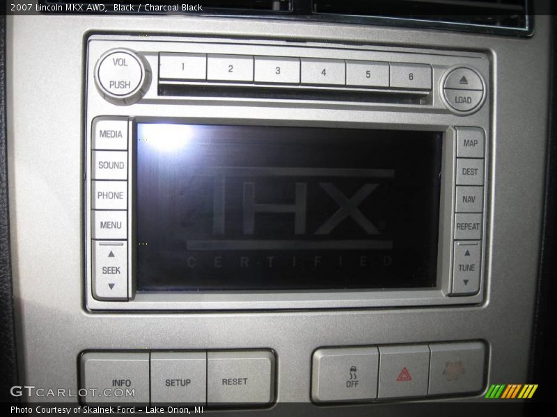 Black / Charcoal Black 2007 Lincoln MKX AWD