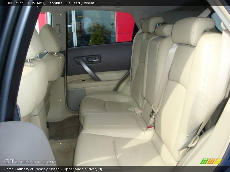 Sapphire Blue Pearl / Wheat 2006 Infiniti FX 35 AWD