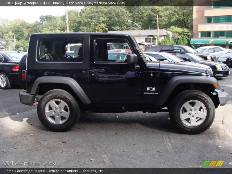 Black / Dark Slate Gray/Medium Slate Gray 2007 Jeep Wrangler X 4x4