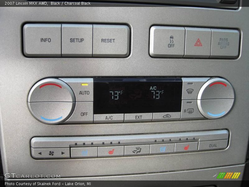 Black / Charcoal Black 2007 Lincoln MKX AWD