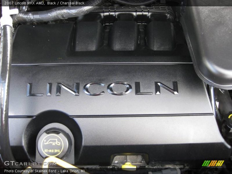 Black / Charcoal Black 2007 Lincoln MKX AWD