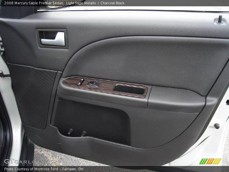 Light Sage Metallic / Charcoal Black 2008 Mercury Sable Premier Sedan