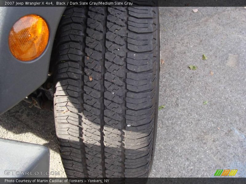 Black / Dark Slate Gray/Medium Slate Gray 2007 Jeep Wrangler X 4x4