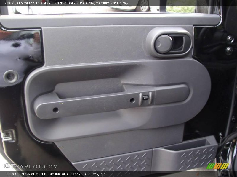 Black / Dark Slate Gray/Medium Slate Gray 2007 Jeep Wrangler X 4x4