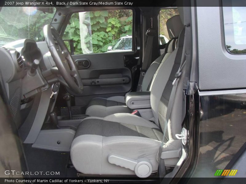 Black / Dark Slate Gray/Medium Slate Gray 2007 Jeep Wrangler X 4x4