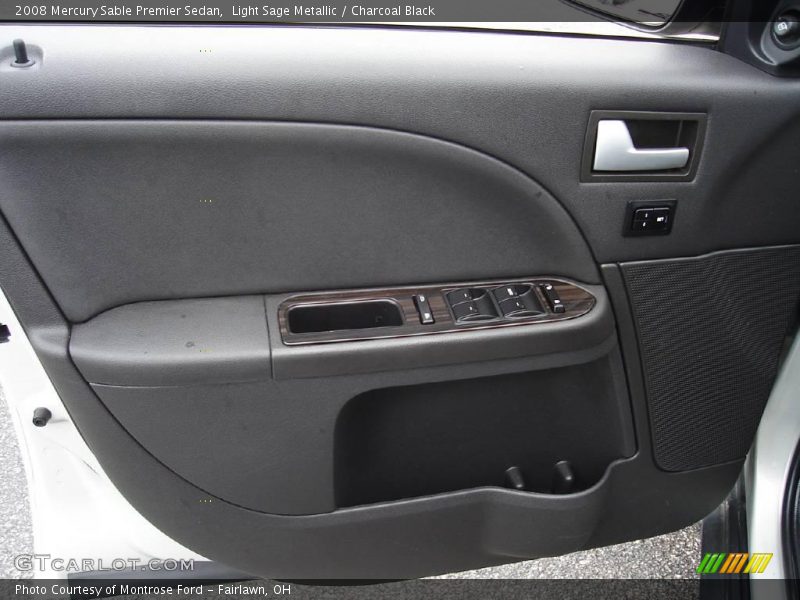 Light Sage Metallic / Charcoal Black 2008 Mercury Sable Premier Sedan