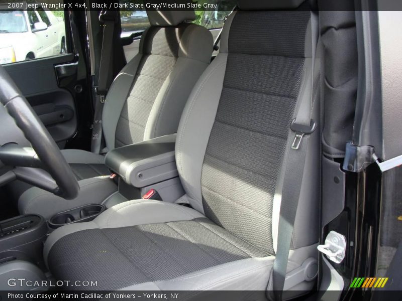 Black / Dark Slate Gray/Medium Slate Gray 2007 Jeep Wrangler X 4x4