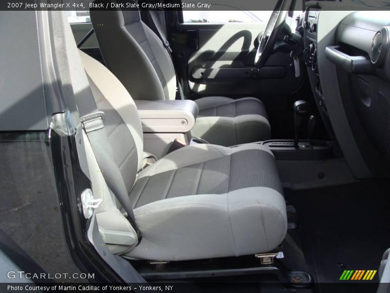 Black / Dark Slate Gray/Medium Slate Gray 2007 Jeep Wrangler X 4x4