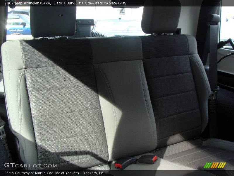 Black / Dark Slate Gray/Medium Slate Gray 2007 Jeep Wrangler X 4x4
