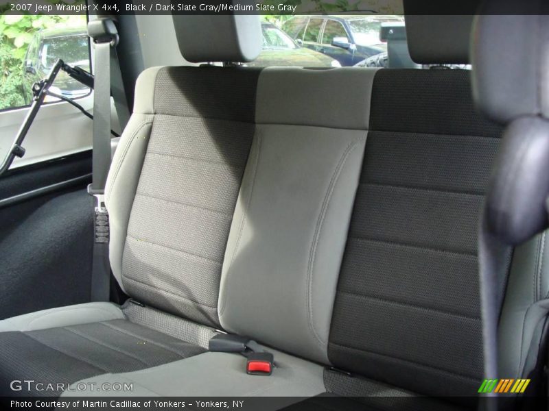Black / Dark Slate Gray/Medium Slate Gray 2007 Jeep Wrangler X 4x4