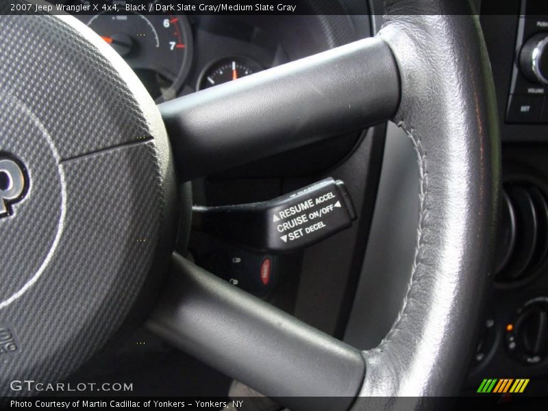 Black / Dark Slate Gray/Medium Slate Gray 2007 Jeep Wrangler X 4x4