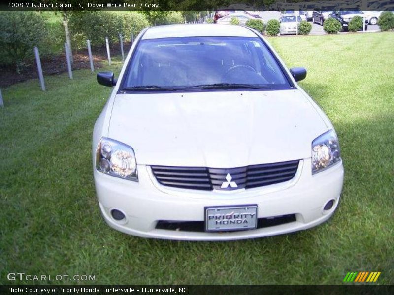 Dover White Pearl / Gray 2008 Mitsubishi Galant ES