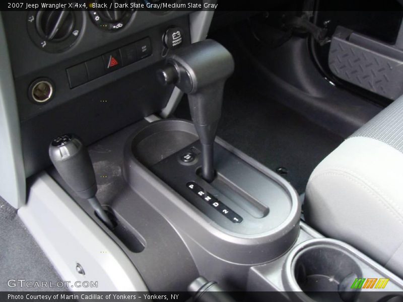 Black / Dark Slate Gray/Medium Slate Gray 2007 Jeep Wrangler X 4x4