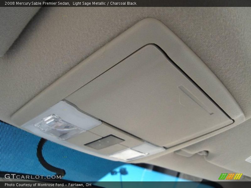 Light Sage Metallic / Charcoal Black 2008 Mercury Sable Premier Sedan