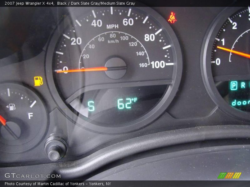 Black / Dark Slate Gray/Medium Slate Gray 2007 Jeep Wrangler X 4x4