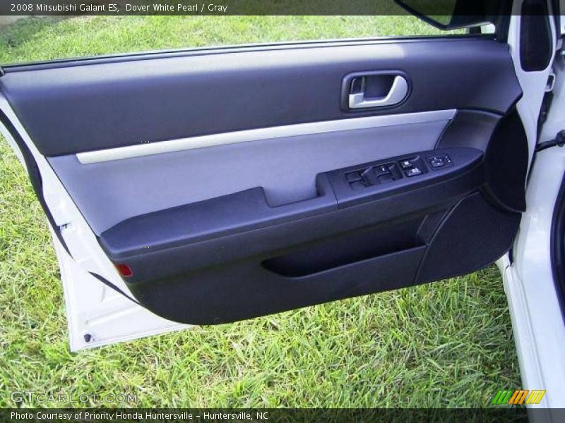 Dover White Pearl / Gray 2008 Mitsubishi Galant ES