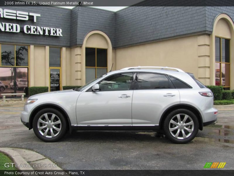 Liquid Platinum Metallic / Wheat 2006 Infiniti FX 35
