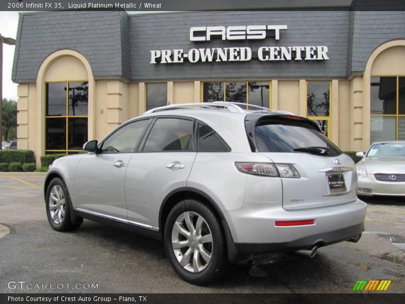 Liquid Platinum Metallic / Wheat 2006 Infiniti FX 35