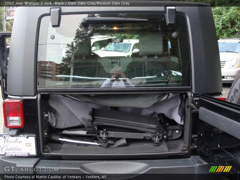 Black / Dark Slate Gray/Medium Slate Gray 2007 Jeep Wrangler X 4x4