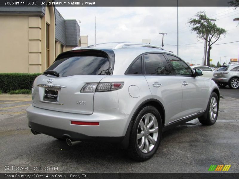 Liquid Platinum Metallic / Wheat 2006 Infiniti FX 35