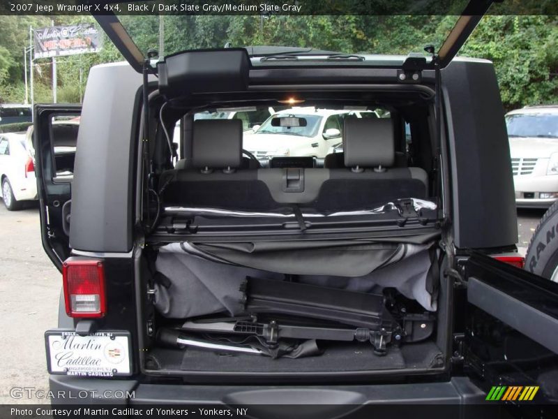 Black / Dark Slate Gray/Medium Slate Gray 2007 Jeep Wrangler X 4x4