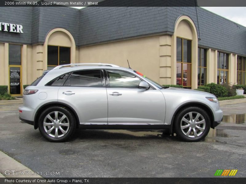 Liquid Platinum Metallic / Wheat 2006 Infiniti FX 35