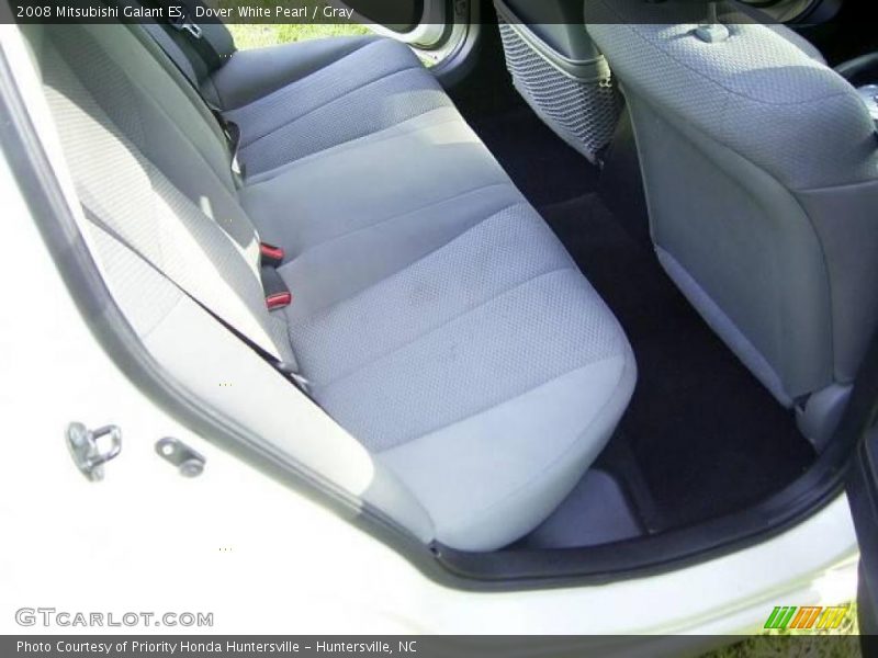Dover White Pearl / Gray 2008 Mitsubishi Galant ES